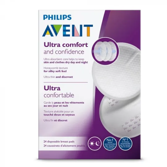 Avent 24 Coussinets d'Allaitement Ultra Confort