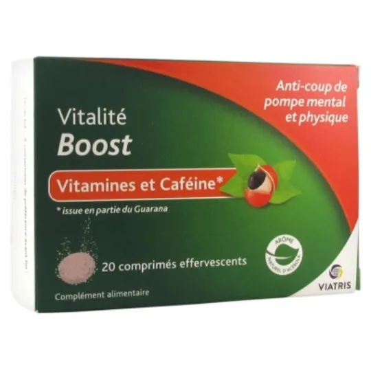 Viatris Vitalité Boost Vitamines et Caféine