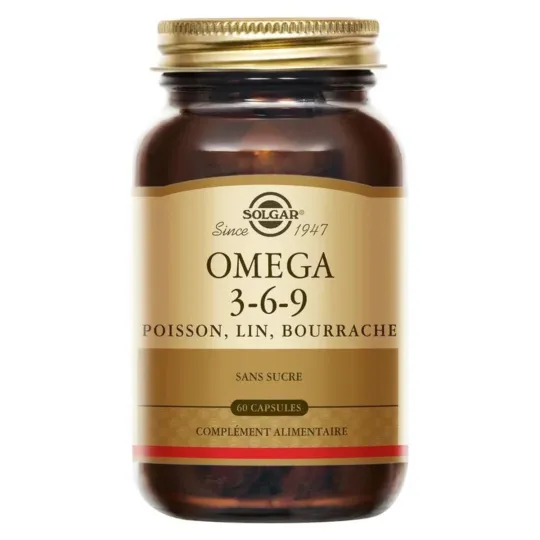 Solgar Omega 3-6-9 60 Capsules
