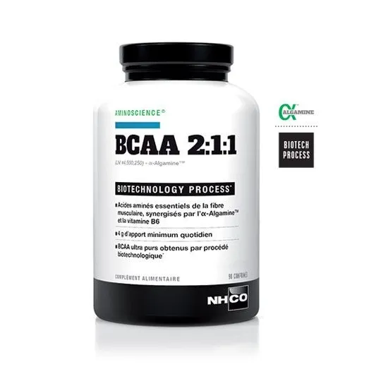 NHCO BCAA 2:1:1 Récupération 90 comprimés